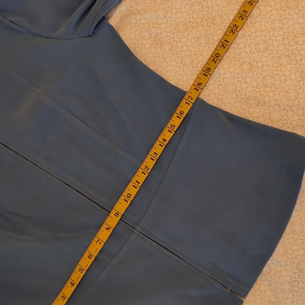 SkyBlue Zip-up Jacket by Elementz™ SzSmall Polyester/Spandex Blend NWT - Picture 9 of 16